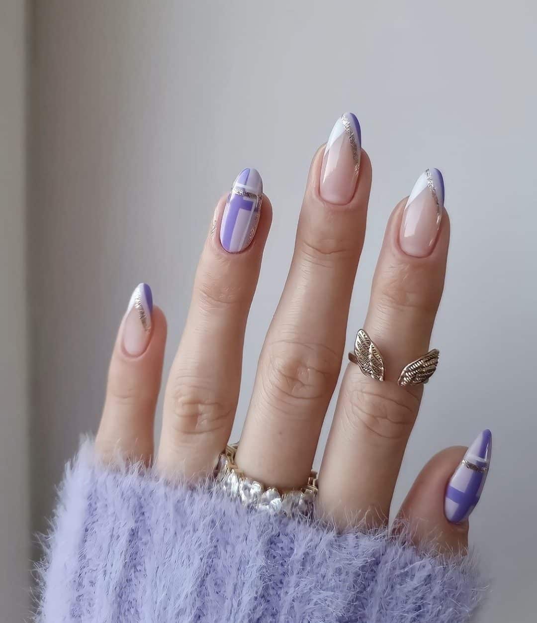lavender nail inspirations