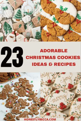 20 Adorable Christmas Cookies Ideas and Recipes in 2022.