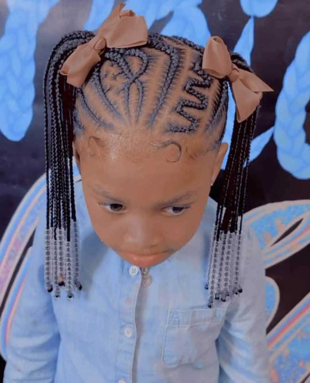 Braids With Beads For Little Girls