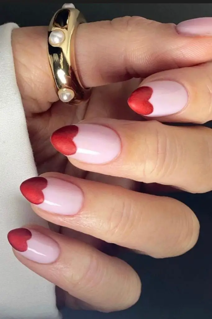 valentine's day nail designs