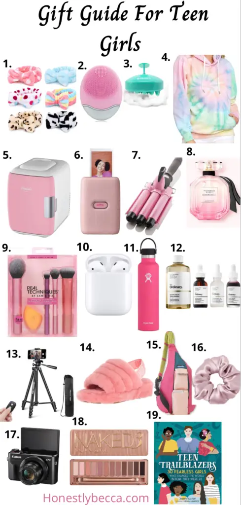 38 Best Gift Ideas For Teenage Girls 2022. - HONESTLYBECCA