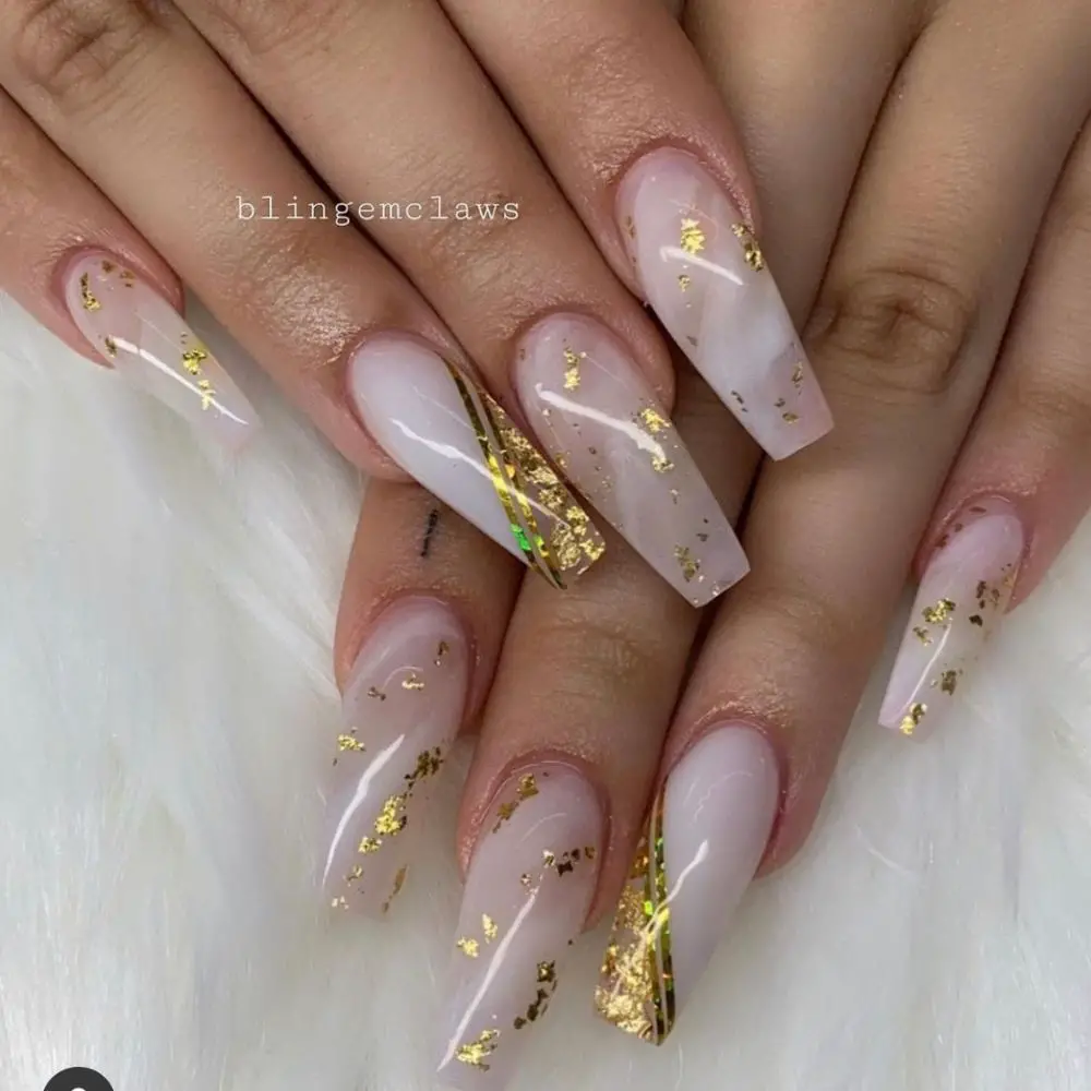 30 Jaw-Dropping Marble Nail Ideas You'll Love. - honestlybecca