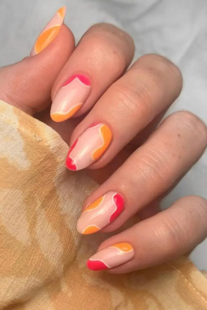25 Cool Abstract Nail Art Ideas You Need To Try Now. - HONESTLYBECCA