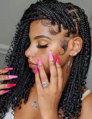 Gorgeous Knotless Braids Hairstyles You Need To Try Out.