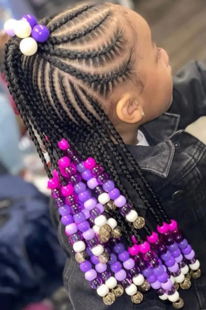 Coi Leray Braids With Beads