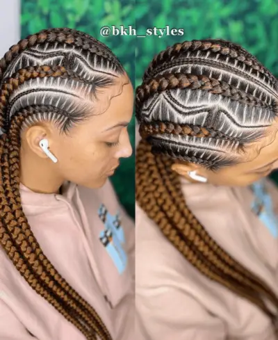 24 Gorgeous Feed in Braids Hairstyles You Need To Try In 2022.