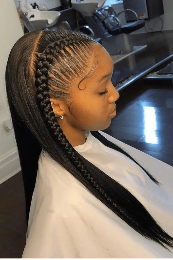 feed in braids hairstyles