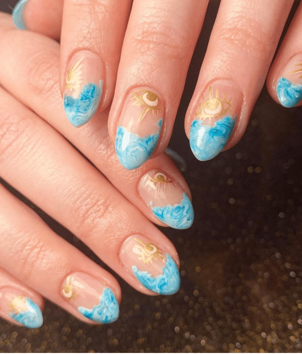 beach nails