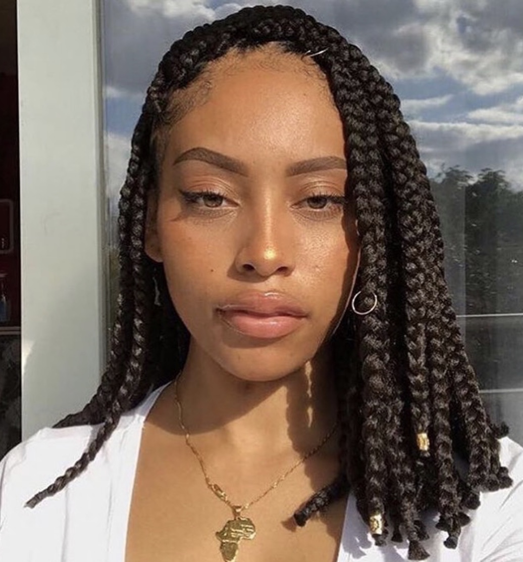 Latest 30 Box Braids Hairstyles For Black Women In 2022 Honestlybecca 