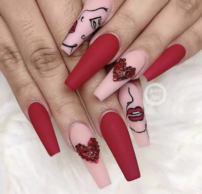 30 Gorgeous Red Acrylic Nails You Need To Check Out Now!