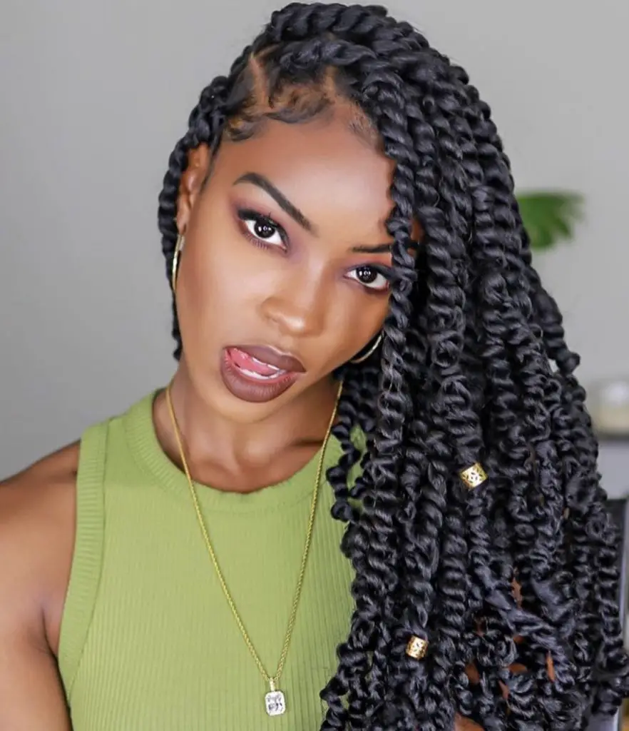 passion twists hair