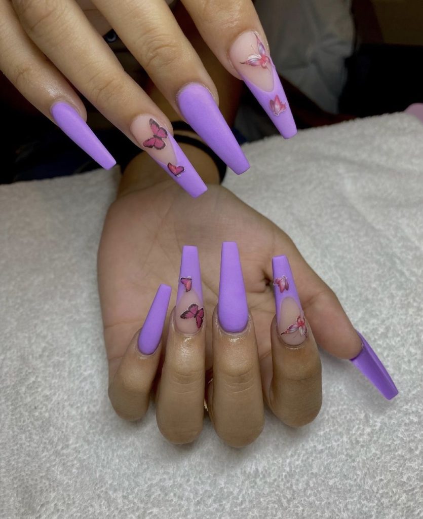 25 Gorgeous Purple Nail Designs You Need To Copy Now 2022 Honestlybecca