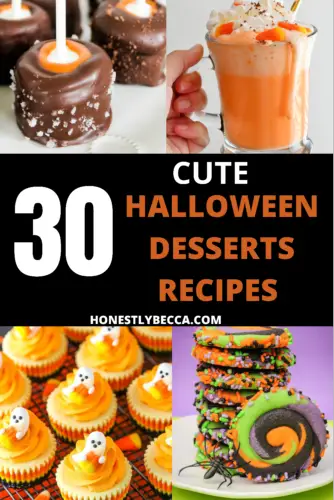 30 Easy Halloween Desserts Recipes For Kids & Adults.