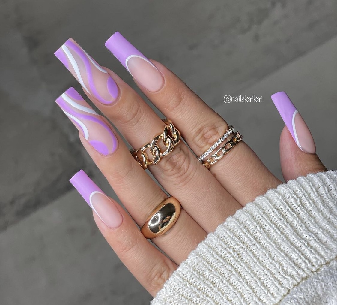 25 Gorgeous Purple Nail Designs You Need To Copy Now 2021. - honestlybecca