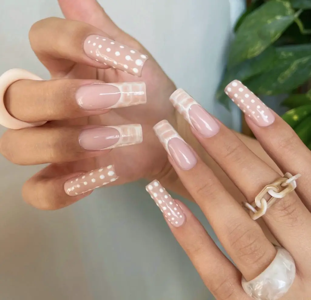 nude nail designs