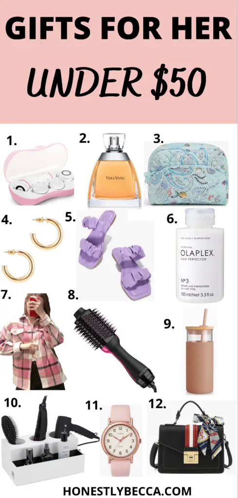 Christmas Gifts For Her Under $50
