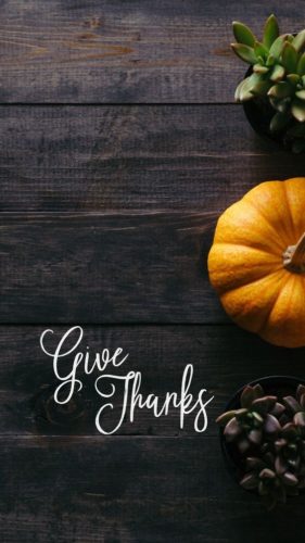 20 Cute Thanksgiving Wallpapers For iPhone. (Free HD Download).