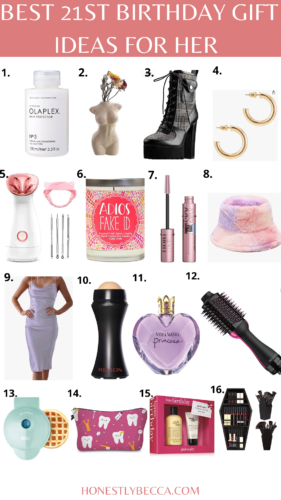 The Best Gifts For 21st Birthday Ideas. |21st Birthday Gift Ideas For Her|