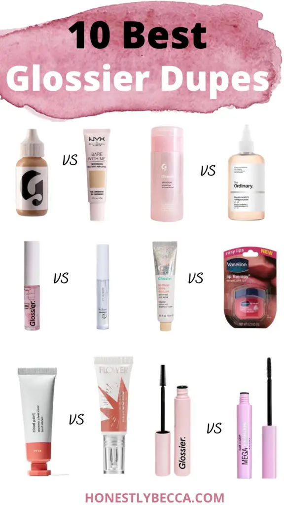 best glossier dupes