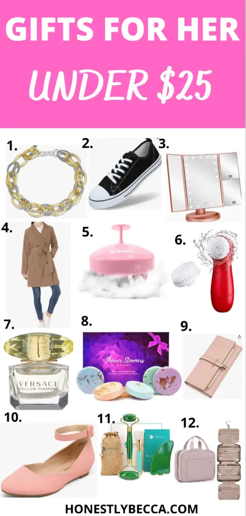 Christmas Gifts for her Under $25