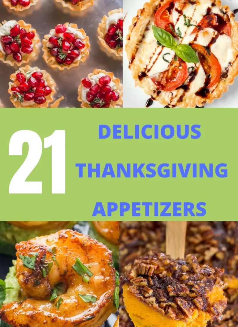 21 Delicious Thanksgiving Appetizers Perfect For A Crowd.