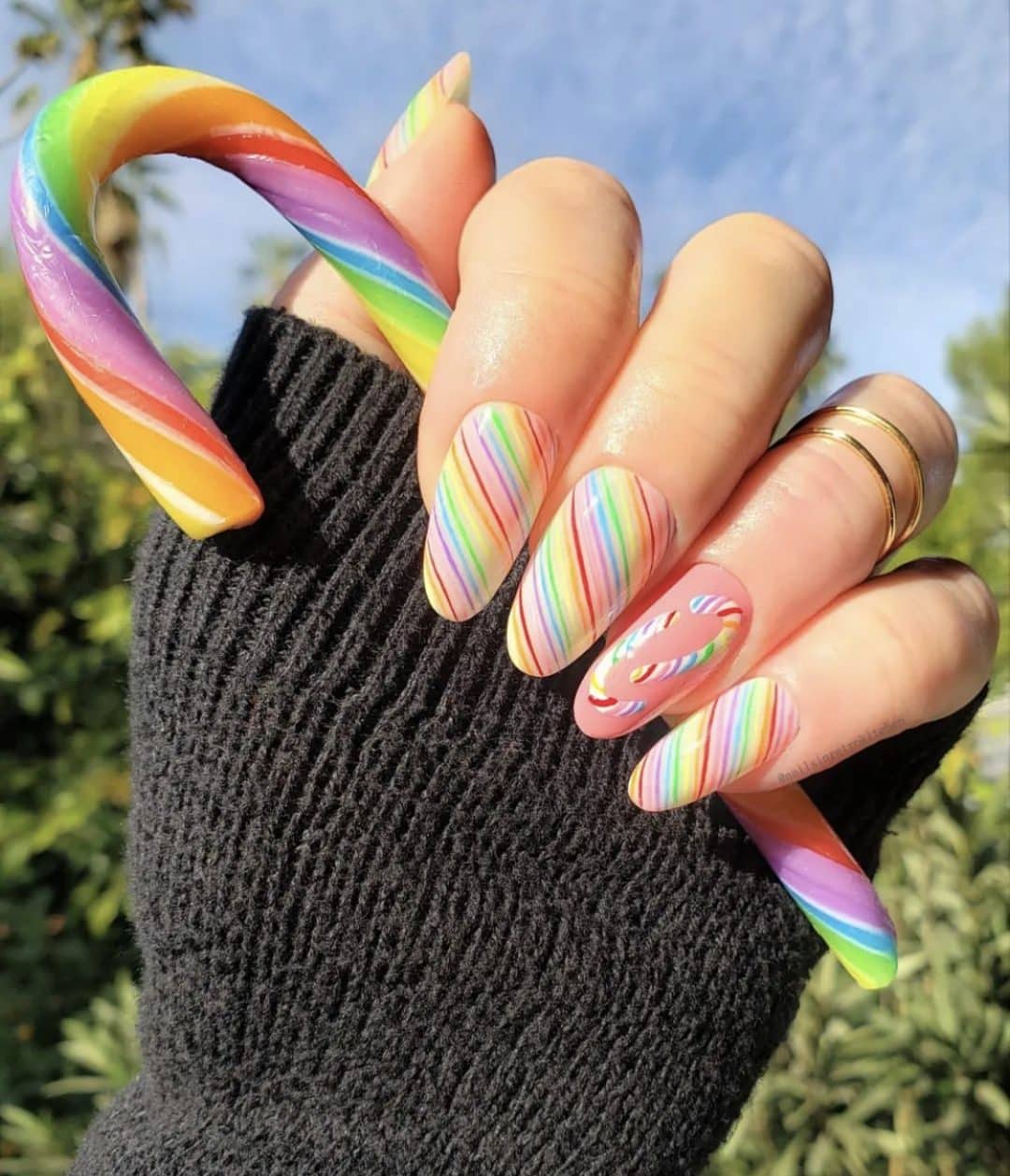Rainbow Nail Ideas
