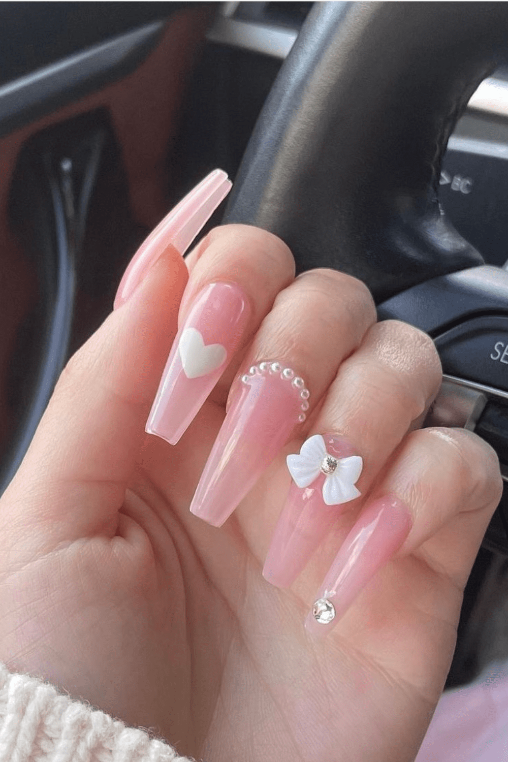 30 Cute Coquette Aesthetic Nails You Need To See! HONESTLYBECCA