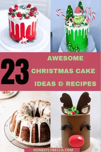 23 Awesome Christmas Cake Ideas and Recipes In 2022.