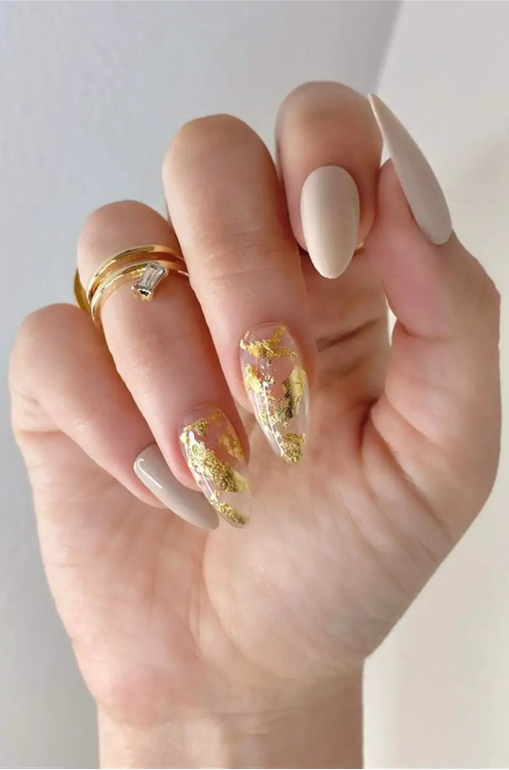 golden nail arts
