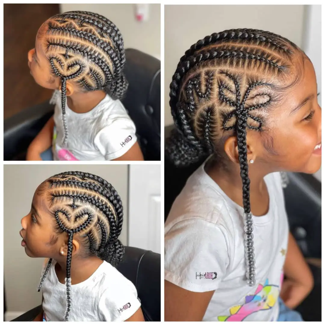 Braids With Beads For Kids