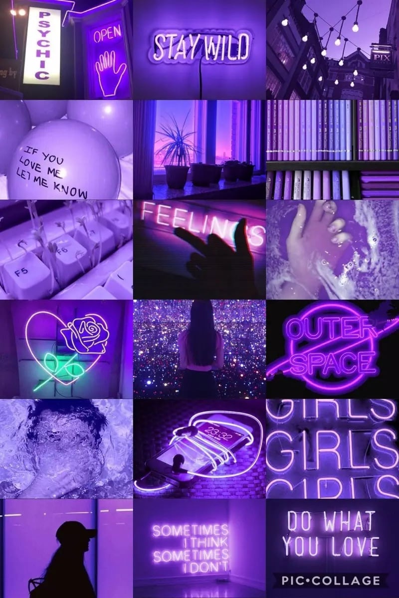cute purple wallpaper for girls