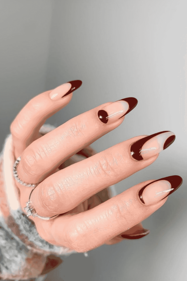 35 Chic Burgundy Nails You’ll Love.