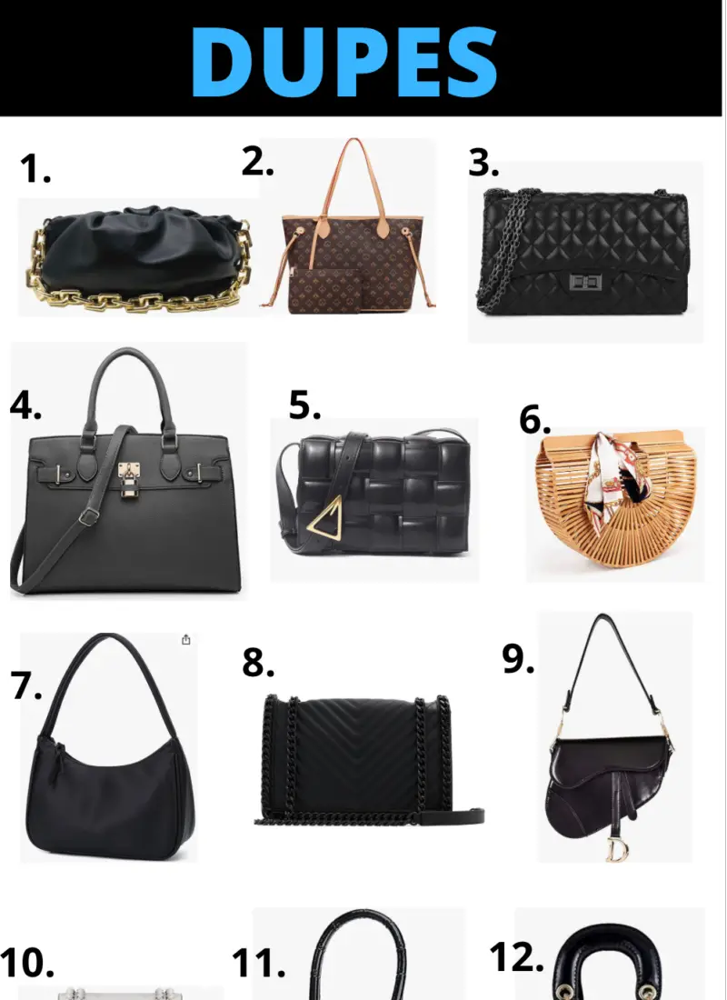 The Best Designer Bag Dupes On Amazon In 2022.