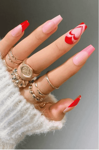 Prom acrylic nail designs